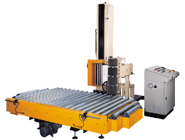 Roller Conveyor Pallet Stretch Wrapping Machines